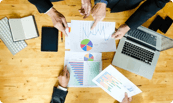 analytics - Our deep understanding of data enables us to design algorithms to present large amount the data data in a meaningful way. Presenting the data in an optimal way with dashboards and custom selections enables users to derive actionable insights from the data and helps immensely in decision making.